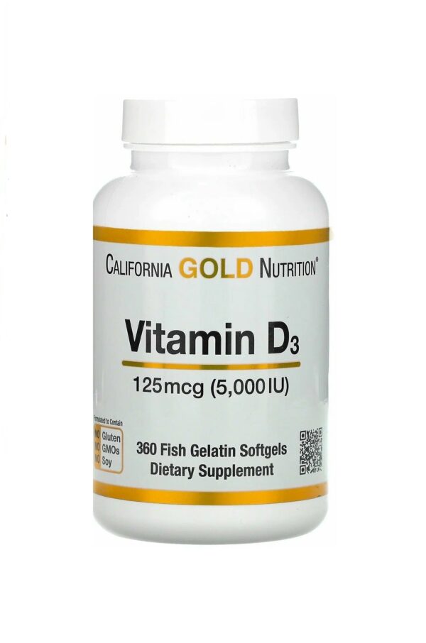 Витамин D3 5000 IU №90